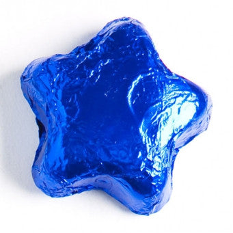Foiled Blue Stars