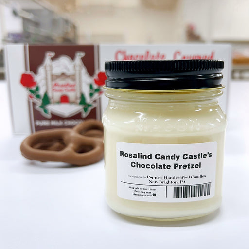 8oz Candle Chocolate Pretzel