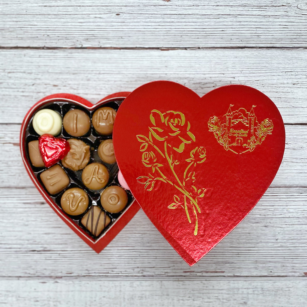 8oz Rose Heart Assortment – Rosalind Candy Castle