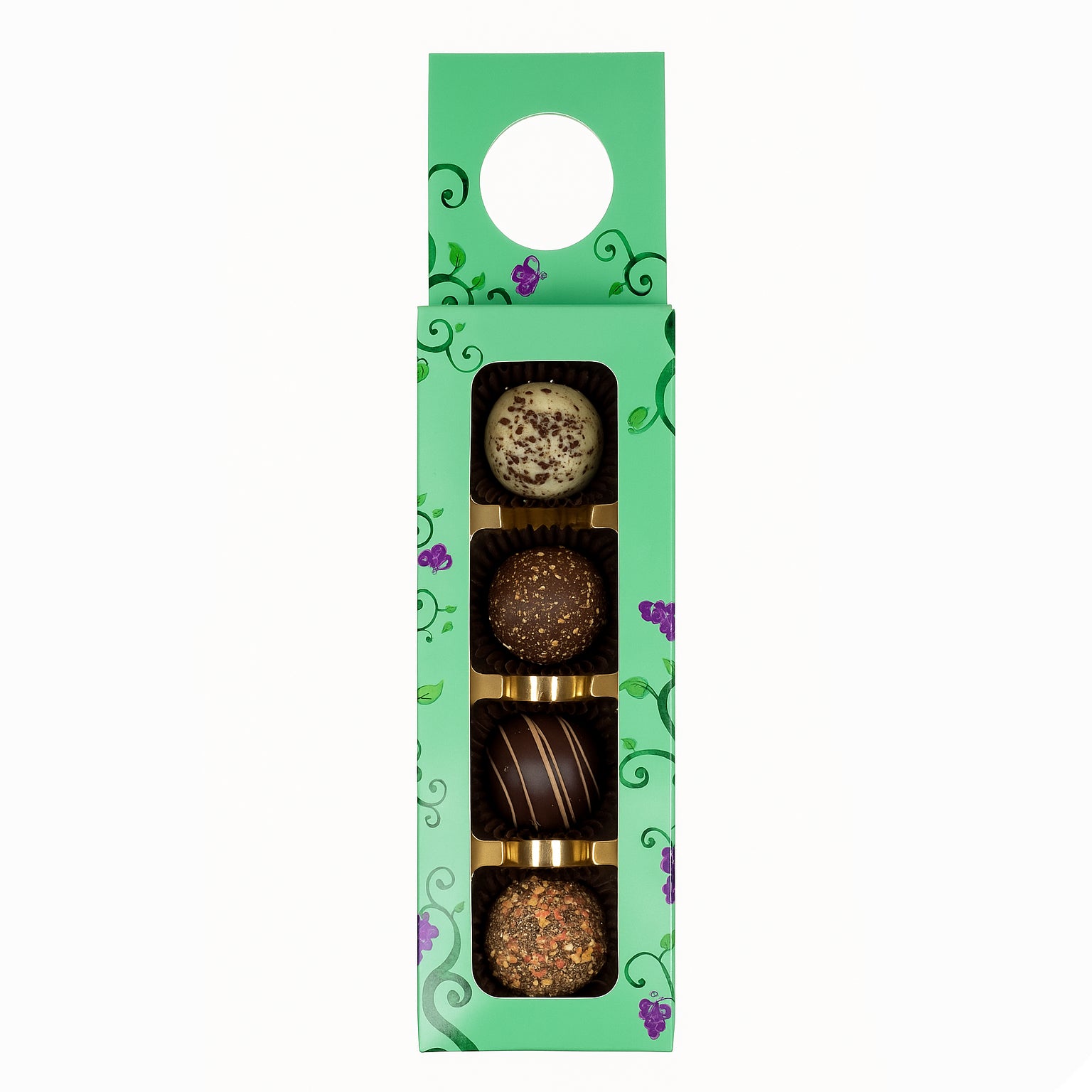 Wine Hanger with Truffles - Rosalind Candy Castle