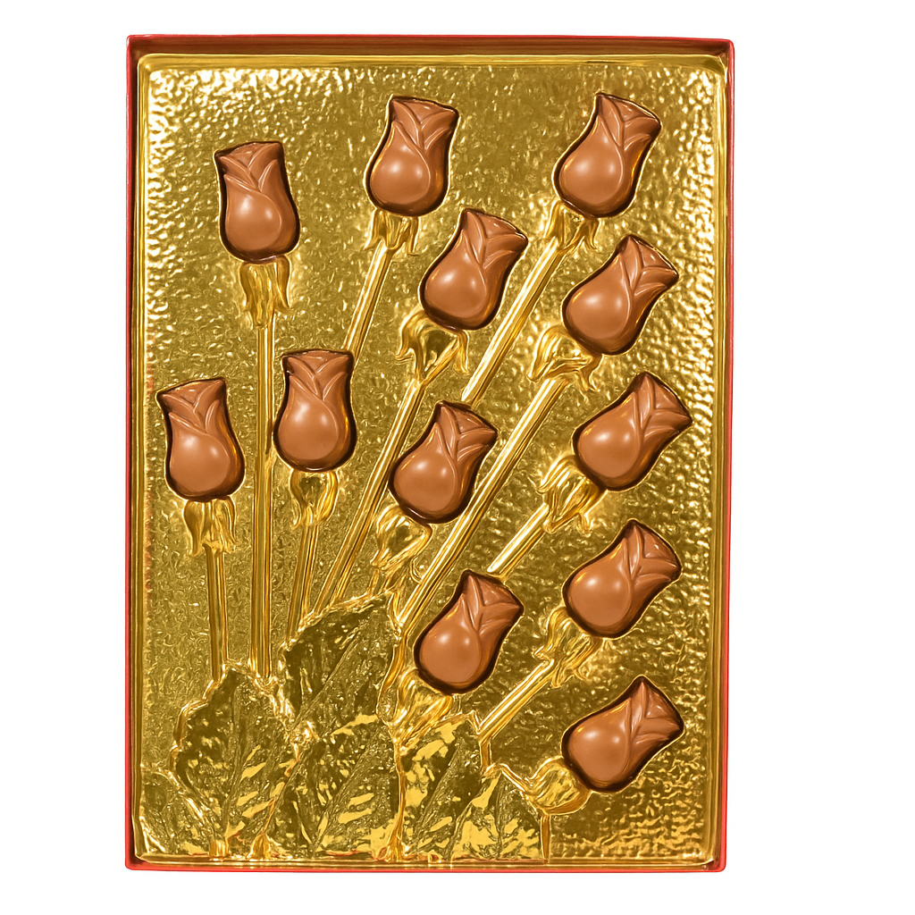 Chocolate Rose Gift Set - Rosalind Candy Castle