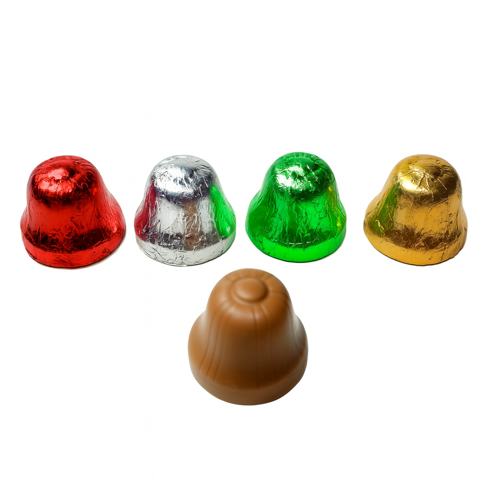 Foiled Chocolate Bells