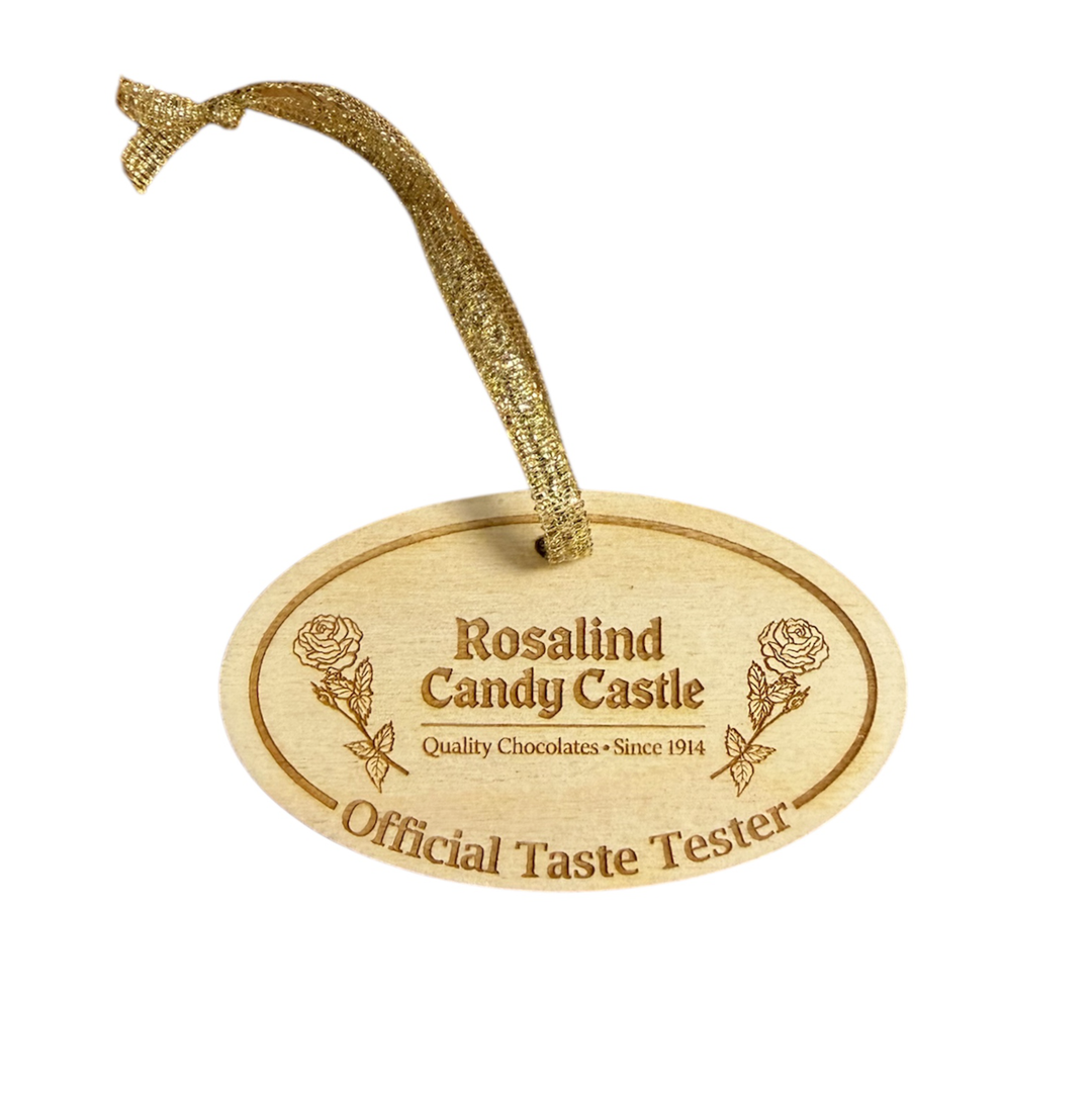 Wood Ornament Official Taste Tester