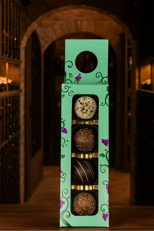 Wine Hanger with Truffles