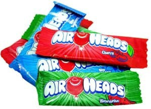 Miniature Air Heads Assorted Taffy