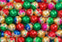 6 - 12oz Bags of Chocolate Foiled Christmas Balls - Rosalind Candy Castle