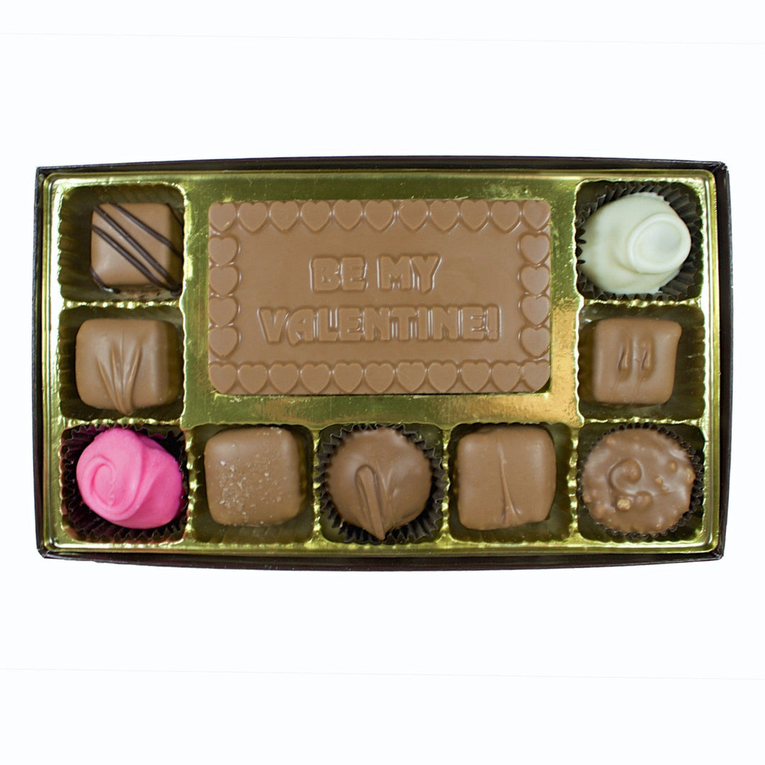 Be My Valentine 10 Piece Box - Rosalind Candy Castle