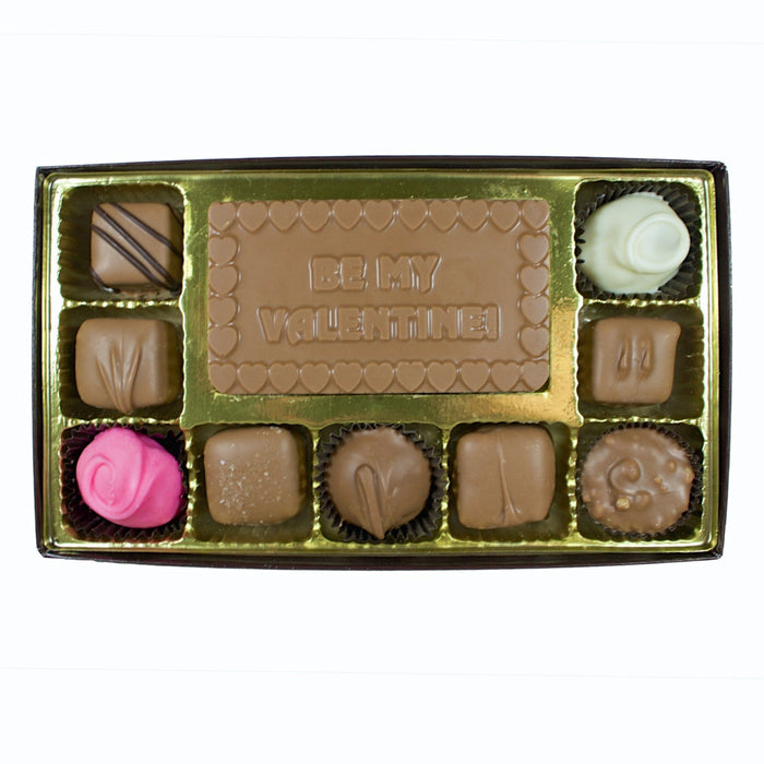 Be My Valentine 10 Piece Box - Rosalind Candy Castle
