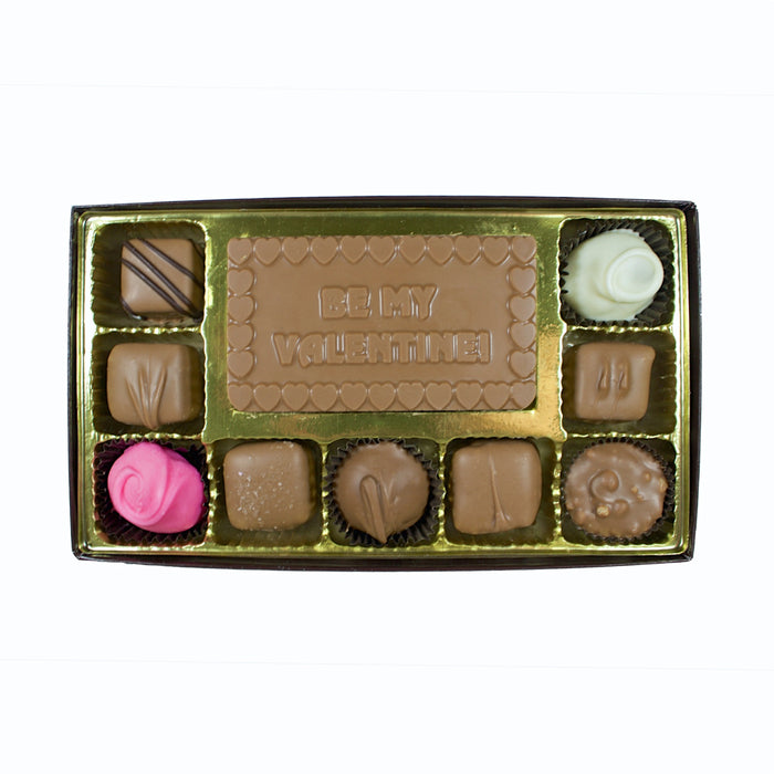 Be My Valentine 10 Piece Box - Rosalind Candy Castle