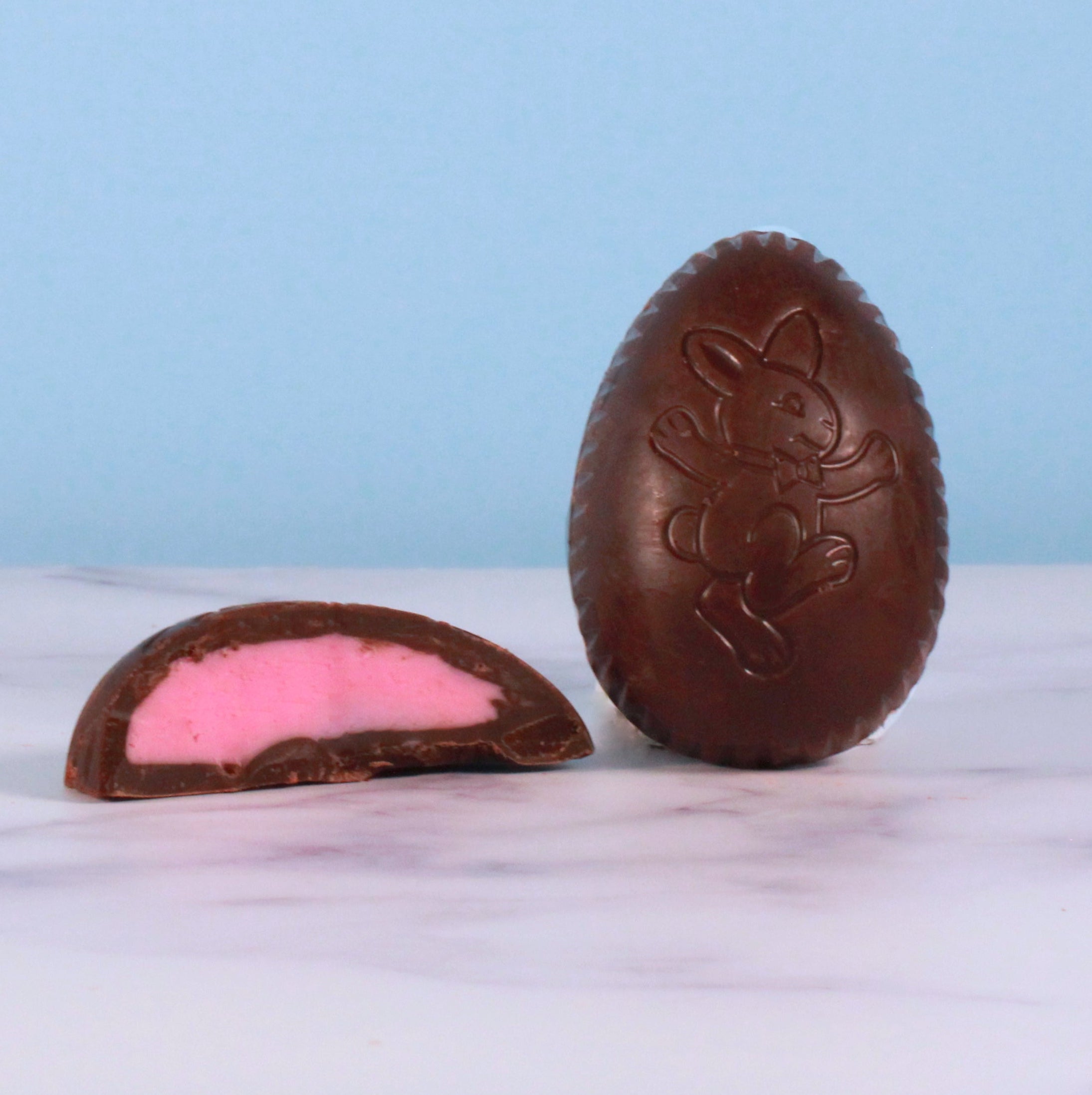 Bite Size Dark Chocolate Raspberry Egg
