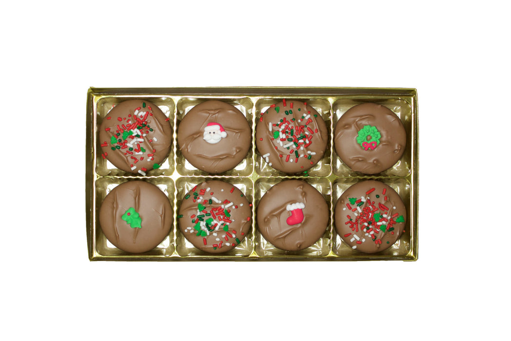 Christmas Chocolate Covered OREO ® Cookies - Rosalind Candy Castle