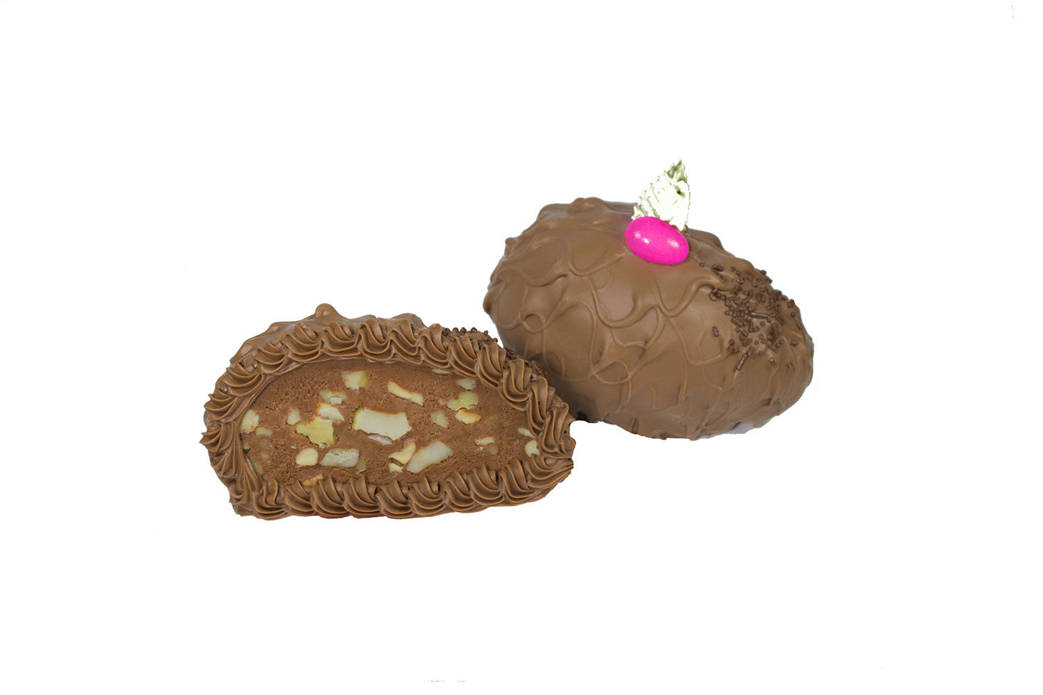 Egg Chocolate Fudge Nut - Rosalind Candy Castle