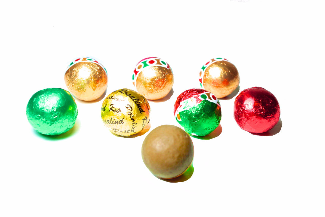 Foiled Chocolate Balls