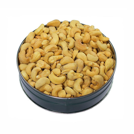 Fresh Roasted Cashews in a Tin 1lb - Rosalind Candy Castle