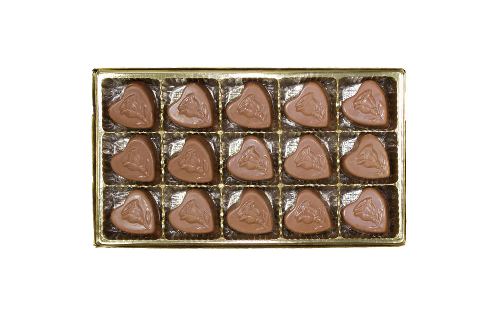 Peanut Butter Filled Hearts - Rosalind Candy Castle