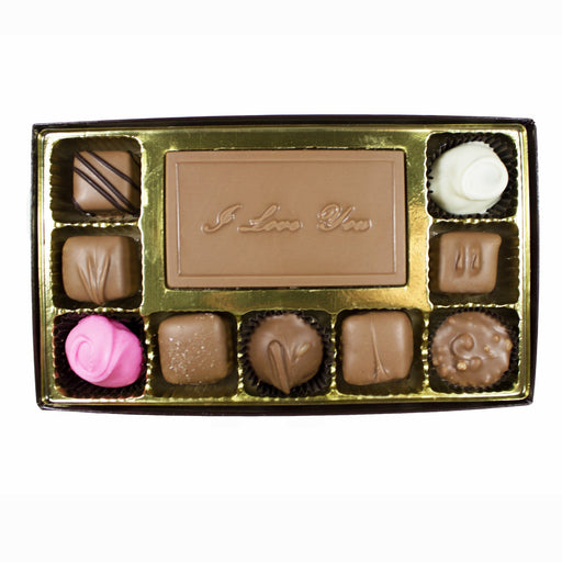 I Love You 10 Piece Box - Rosalind Candy Castle