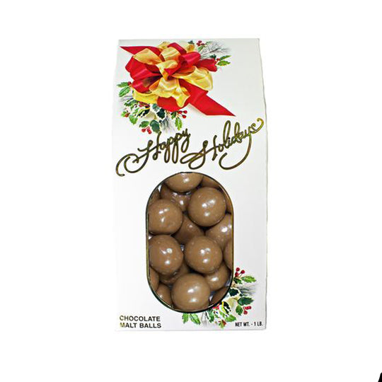 Christmas Milk Chocolate Malt Balls