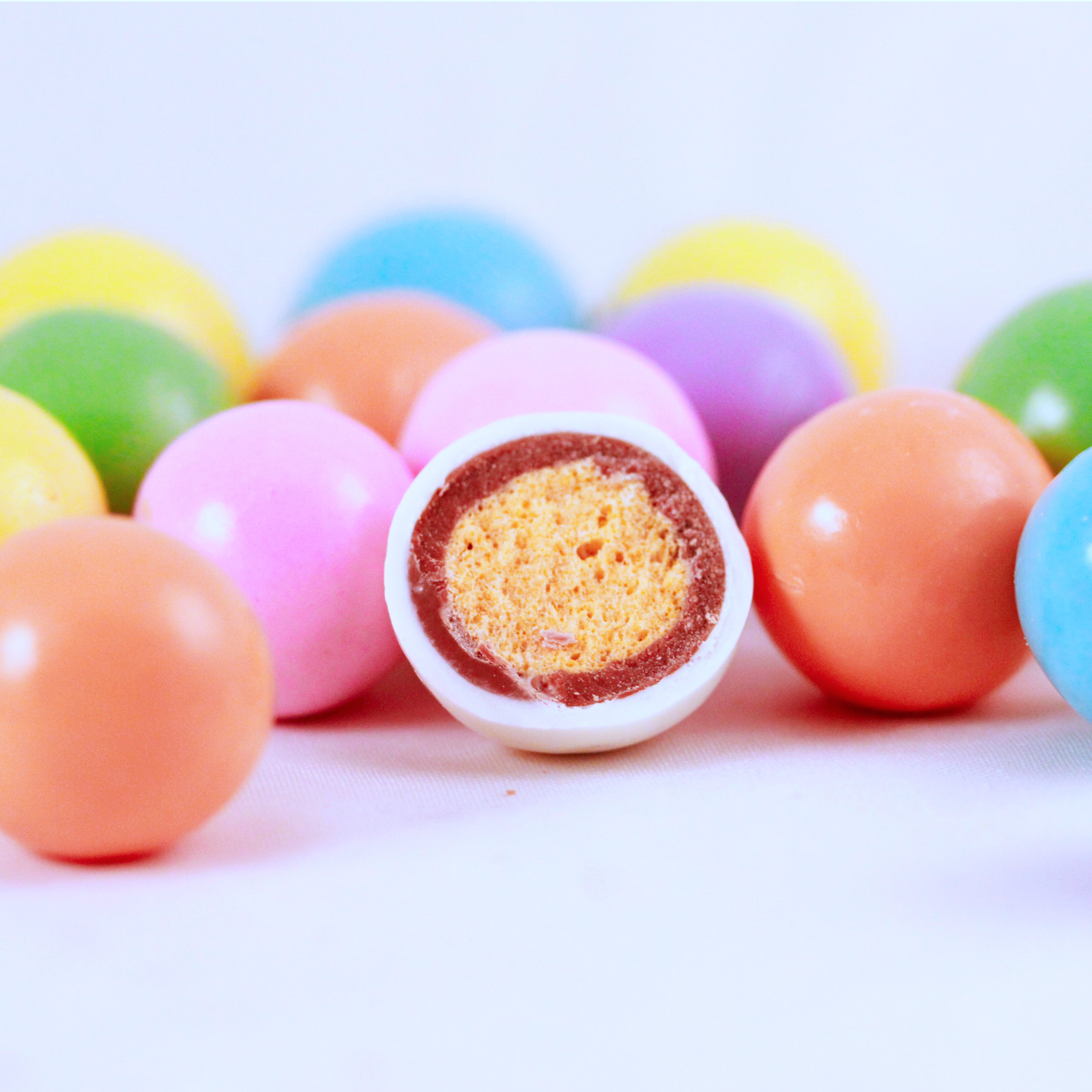 4oz Pastel Malt Balls - Rosalind Candy Castle