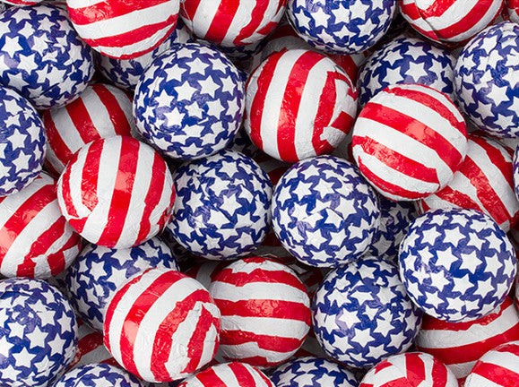Foiled Patriotic Chocolates