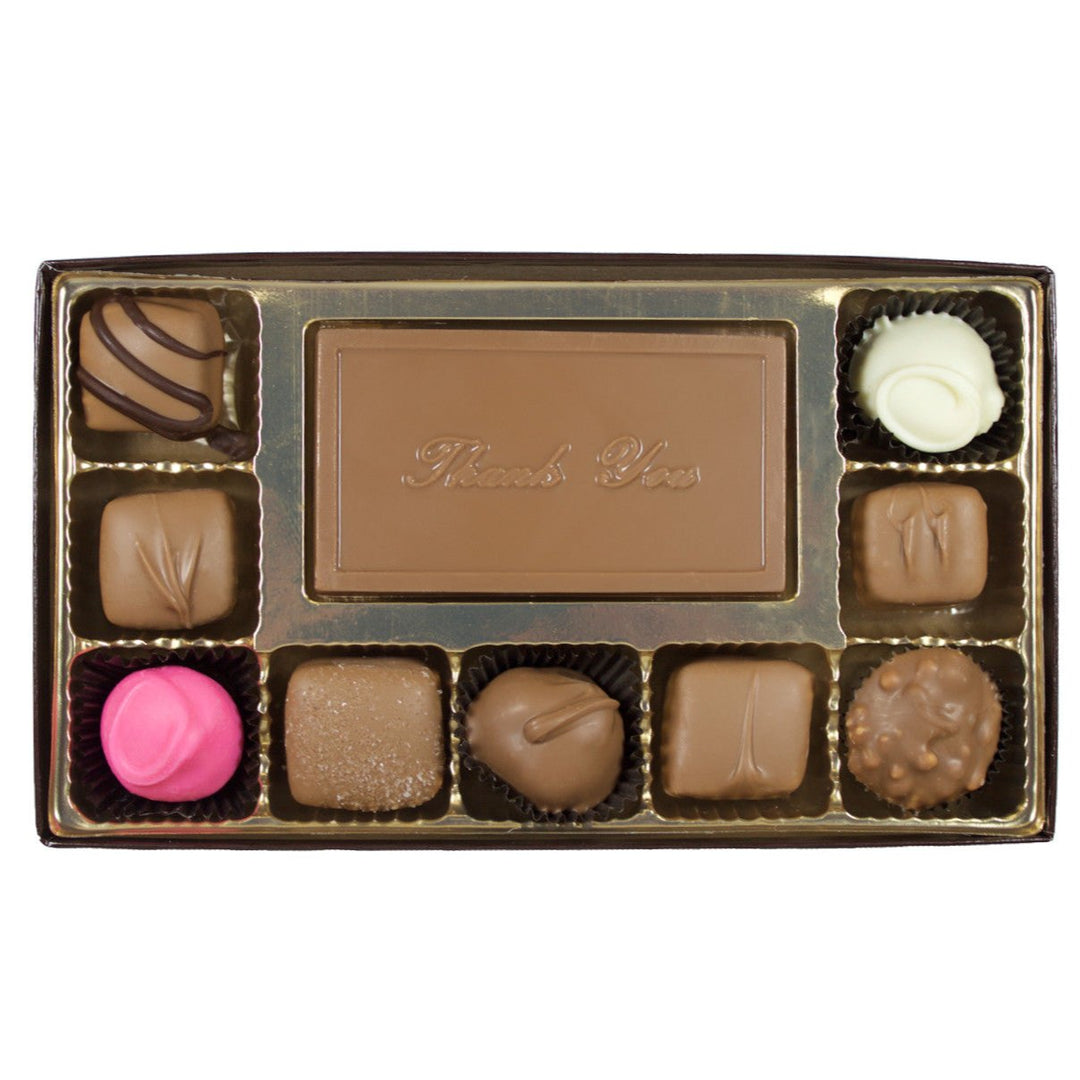 Thank You 10 Piece Box - Rosalind Candy Castle