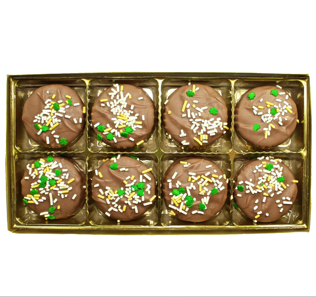 St Patricks Day Chocolate Covered Oreos