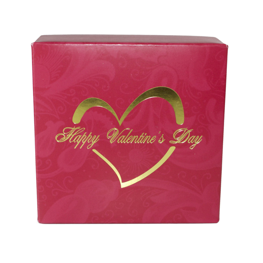 Happy Valentines Day 4 Piece Candy Box - Rosalind Candy Castle