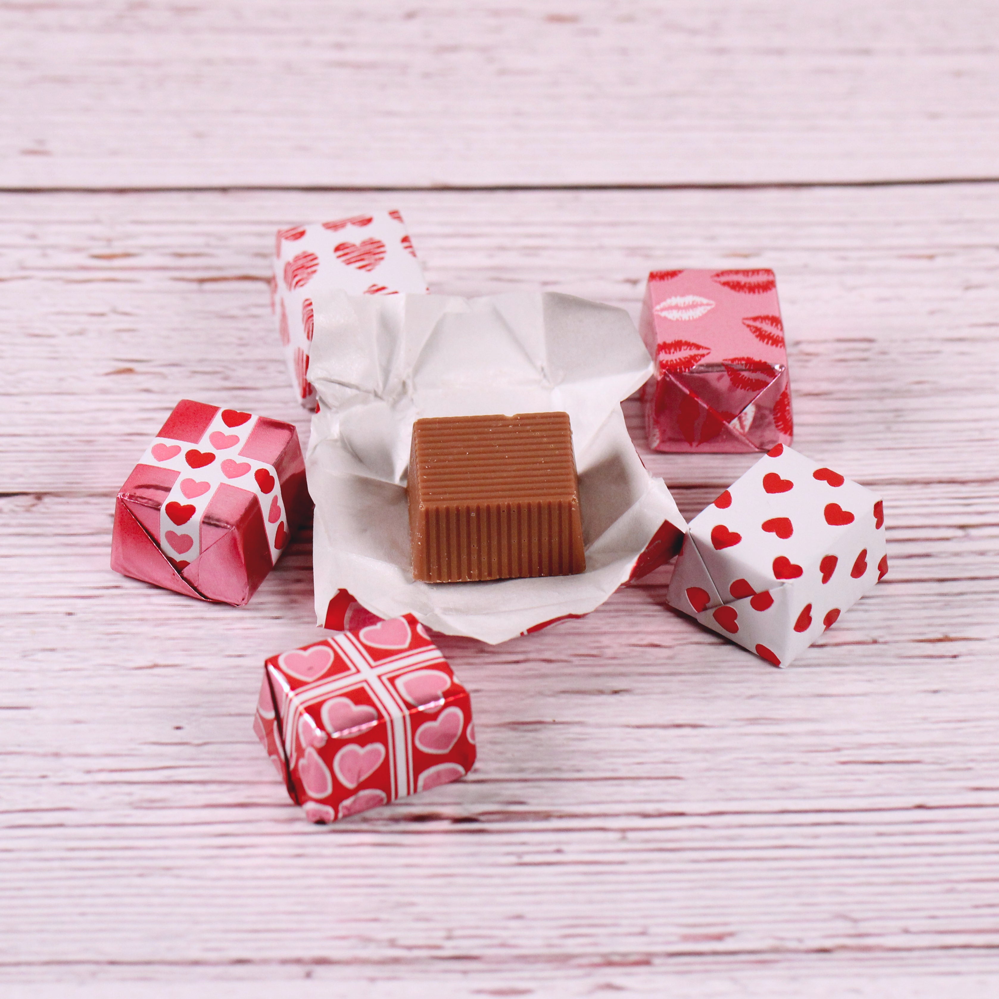 Valentines Milk Chocolate Presents 