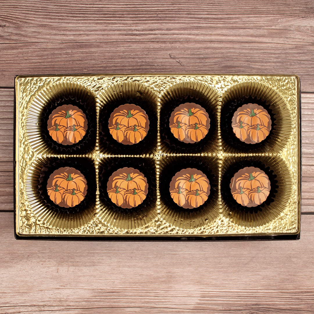 8 Piece Pumpkin Truffles Box