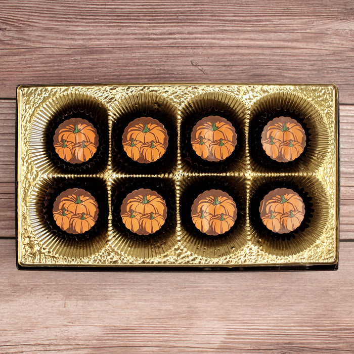 8 Piece Pumpkin Truffles Box