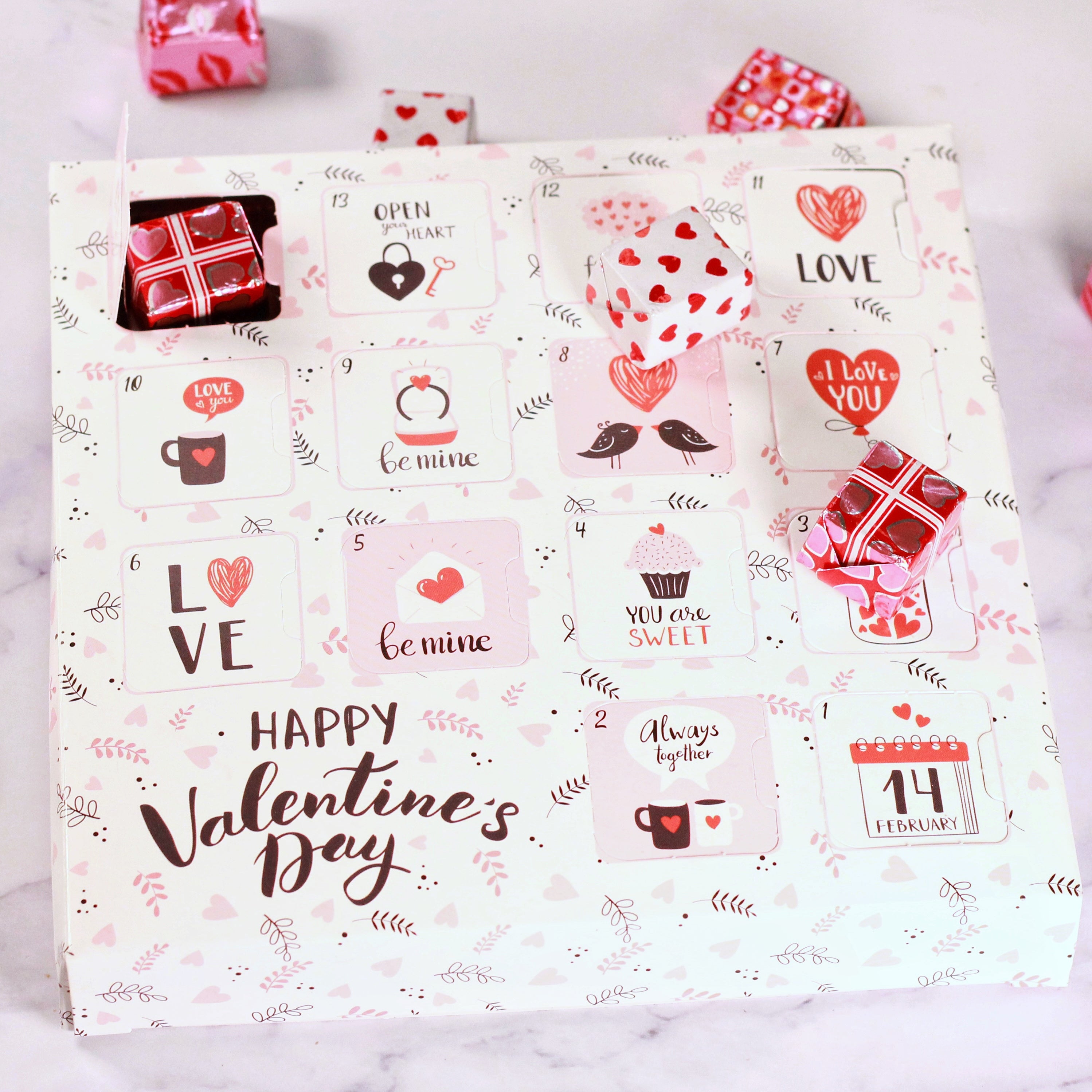 Valentine’s Day Countdown Calendar - Rosalind Candy Castle