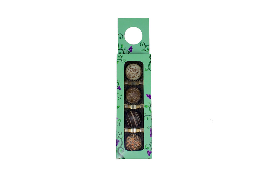 Wine Hanger with Truffles - Rosalind Candy Castle